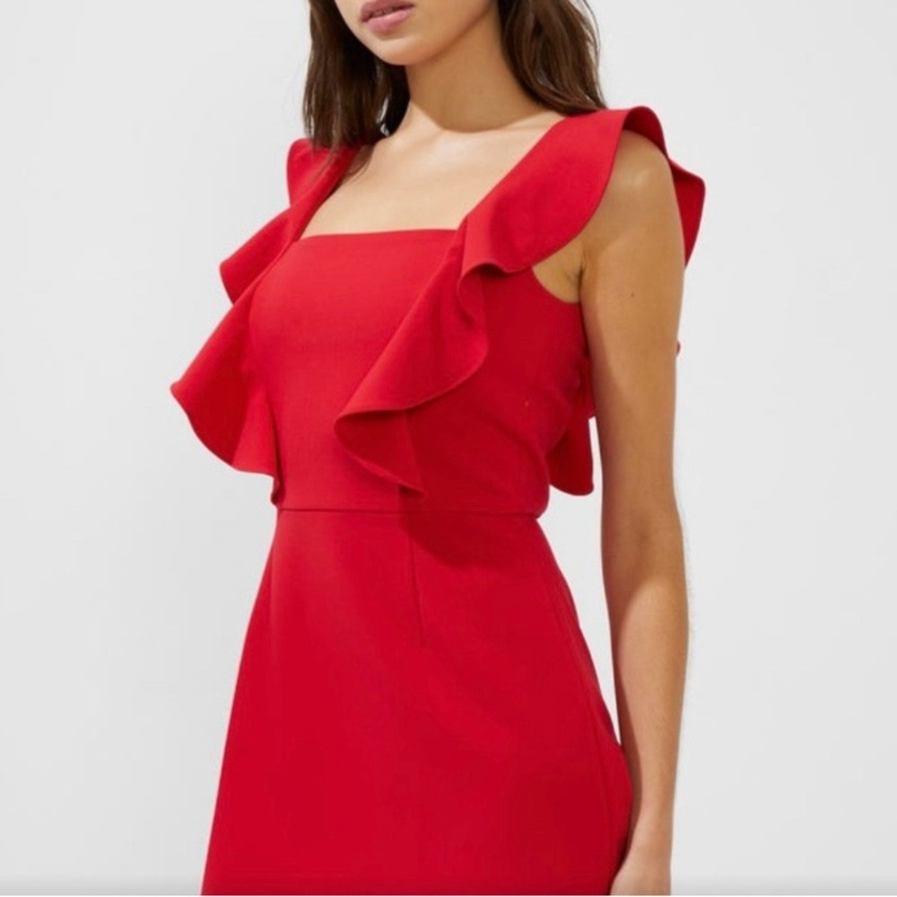 French Connection Whisper Red dress